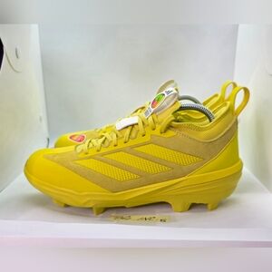 Adidas Adizero Impact TPU 2.0 BSB SOMOS Baseball Cleats Size 9.5 Yellow JS2980